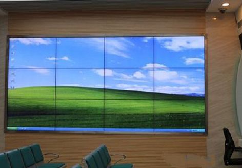 汝州液晶拼接屏的另类用法。